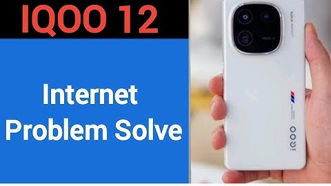 How to fix no network problem,iqoo 12 me internet problem solve kaise karen