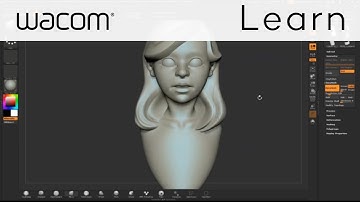 ZBrushCore Video Tutorial Series with Steve James - Part 5 Hair