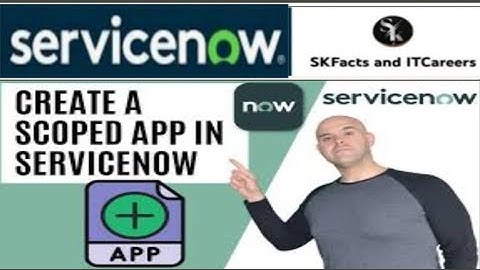ServiceNow Scoped Application || #servicenow ##servicenowdeveloper #skfacts