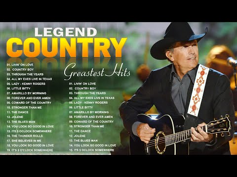 GEORGE STRAIT, ALAN JACKSON, KENNY ROGERS, DON WILLIAMS GREATEST HITS COLLECTION FULL ALBUM HQ