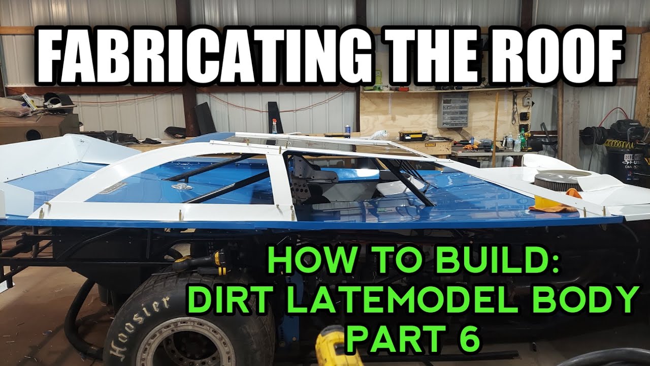 How to build MasterSbilt dirt late model body Part 6 YouTube