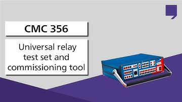 CMC 356 - Universal relay test set and commissioning tool