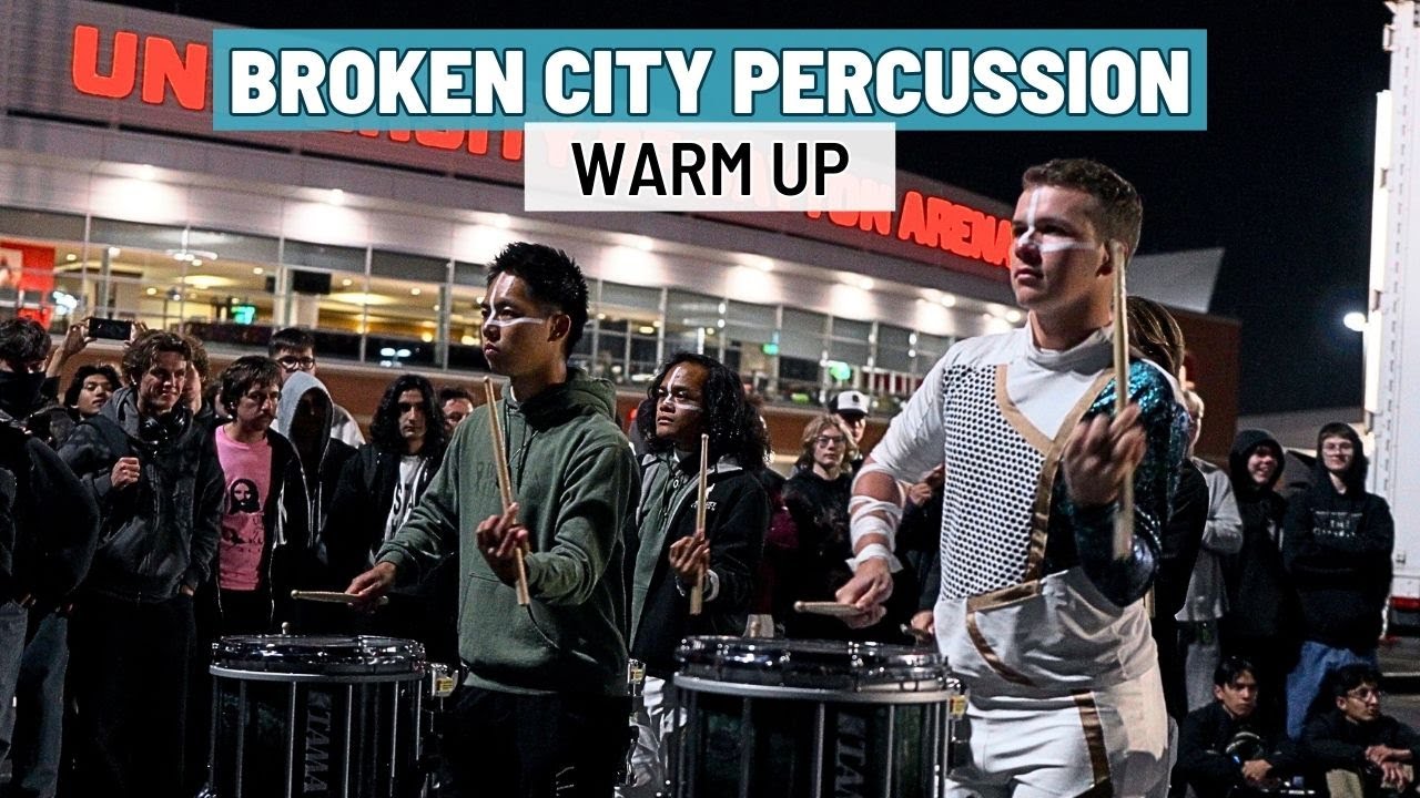 Broken City Percussion 2025 - Warm Up - YouTube