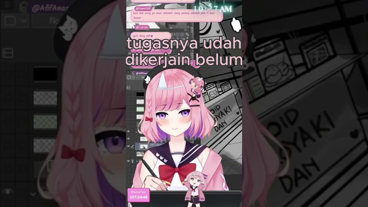 nanyain anak pulang sekolah