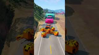 Big and small car crash #shorts #viral