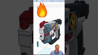 It Moves! 🤯 Updated Tinkercad Nerf Gun by Originally Unoriginal