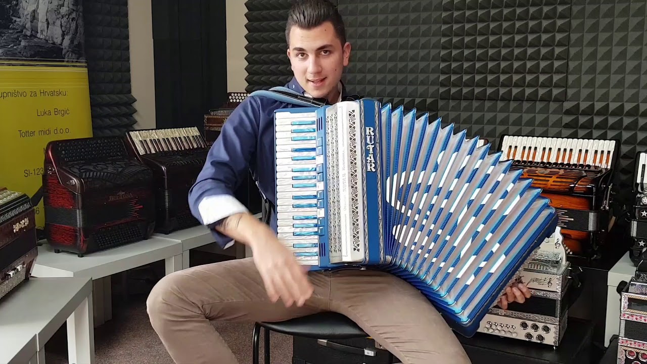 Rutar Harmonika 4/96bas- Prezentacija harmonike