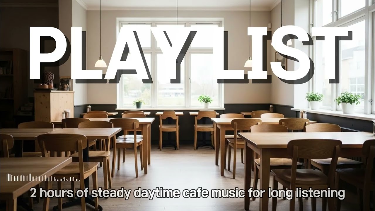 2 hours of steady daytime cafe music for long listening | 하루가 안정된 상태로 흐르는 카페 음악 2시간