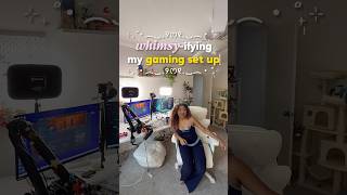 Finally redoing my setup so it can be the whimsy girl setup of my dreams!! 🌀⭐️ Part 1!! #cozygaming