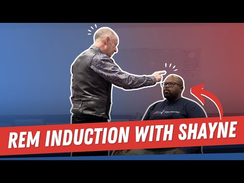 Hypnosis Demo | REM Induction With Shayne