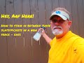 Painting Fence Boards, Slats, Pickets. In between. Painting Fence Boards, Slats, Pickets. In between.