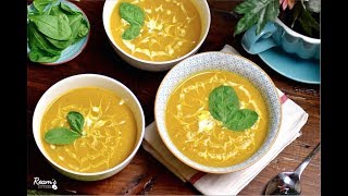Butternut Squash Soup || شوربة القرع