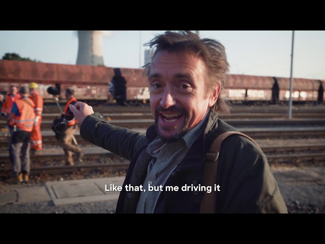 要進入世界最大汽車工廠前，先玩一台巨大的遙控火車～～《理查哈蒙玩很大》