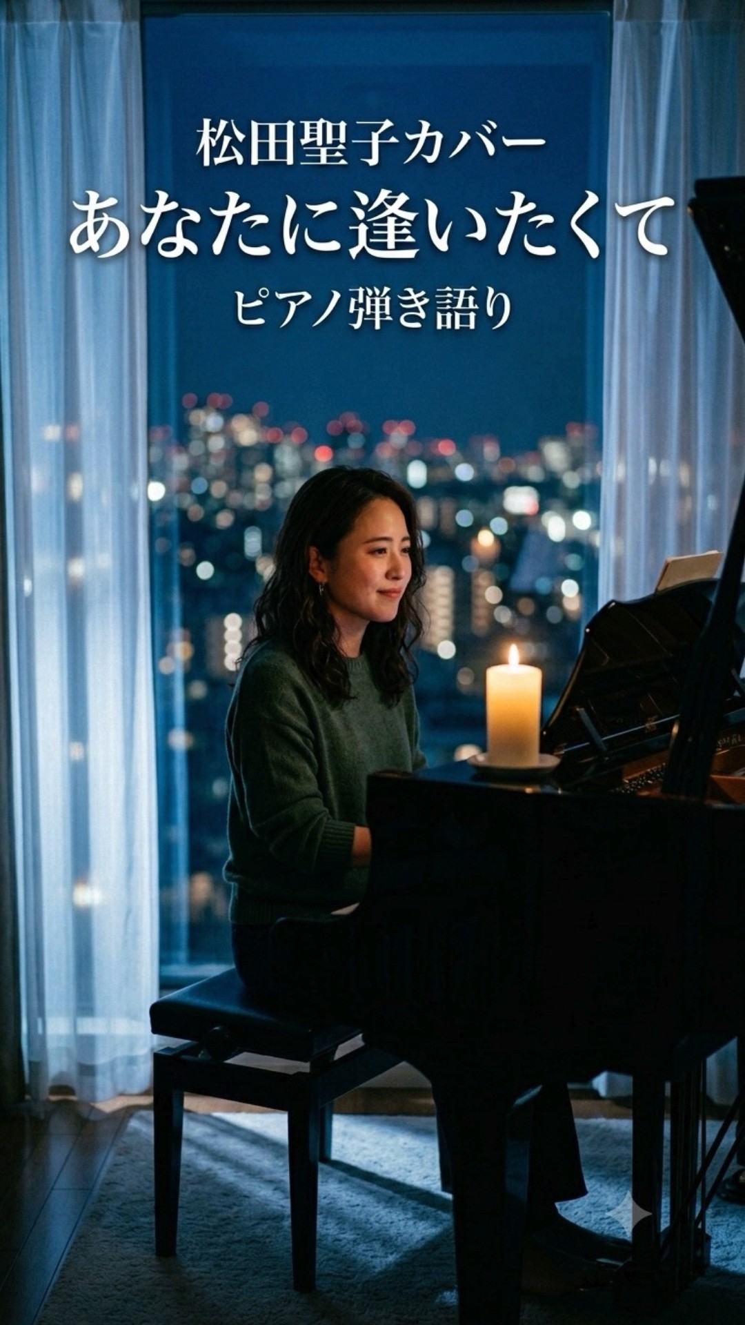 ピアノ弾き語り】あなたに逢いたくて/松田聖子 - YouTube