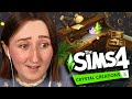 building with crystal creations in the sims!