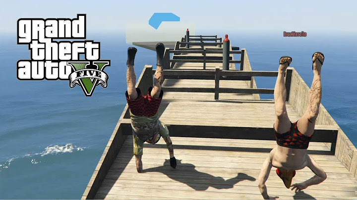 NOS TIRAMOS DE CABEZA CONTRA EL SUELO JAJAJAJA PARKOUR GTA V