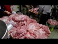 Pork killer ! Pork Jerky Dice, Shreds, Floss, Sausage Making / 豬肉角,絲,鬆,香腸製作 – Taiwan Food
