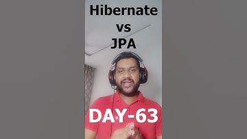 What is the difference between Hibernate and JPA? #java #interview #interviewtips