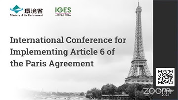 International Conference for Implementing Article 6 of the Paris Agreement