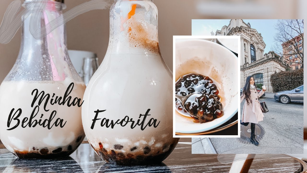 Como fazer Bubble Tea | Minha bebida favorita.