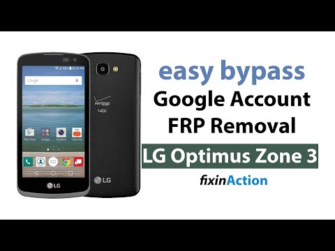 Easy Bypass LG Optimus Zone 3 VS425PP FRP Google Account Removal Without PC