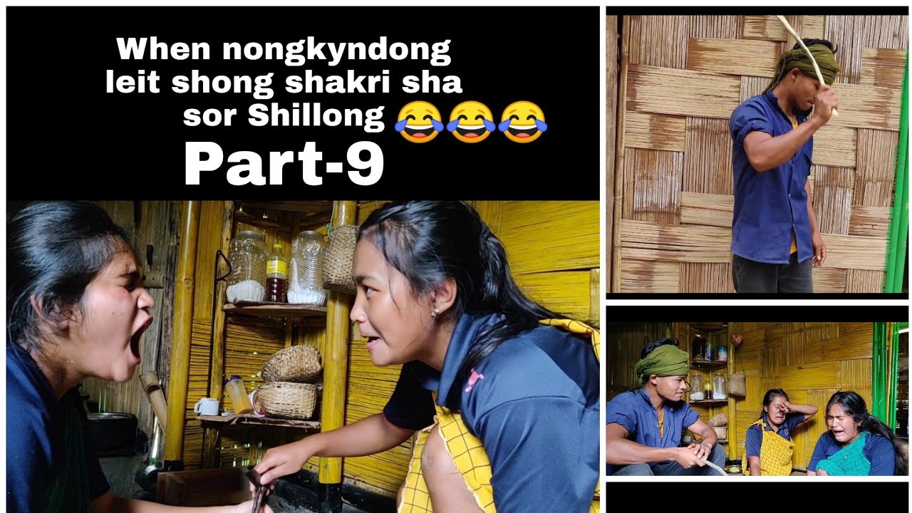 When nongkyndong leit shong shakri sha sor Shillong (Ioh soh  thiang kongieid bad iba)😂😂😂