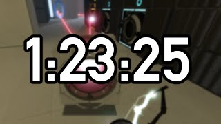 Portal 2 Singleplayer Speedrun in 1:23:25