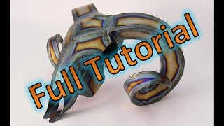 How to  welded metal sculpture  Ram Skull  Full Tutorial