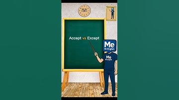 Accept Vs Except