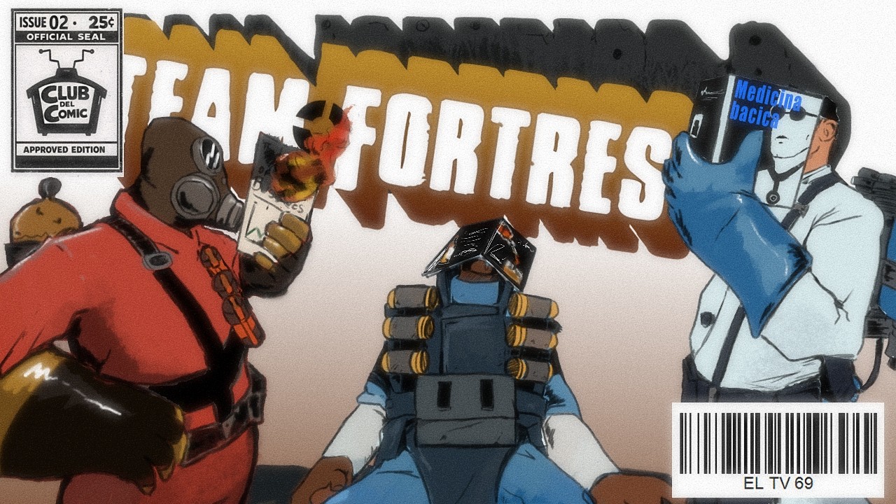 ¿De que iban los comics de Team Fortress 2? l Comic completo (Parte 2/3)