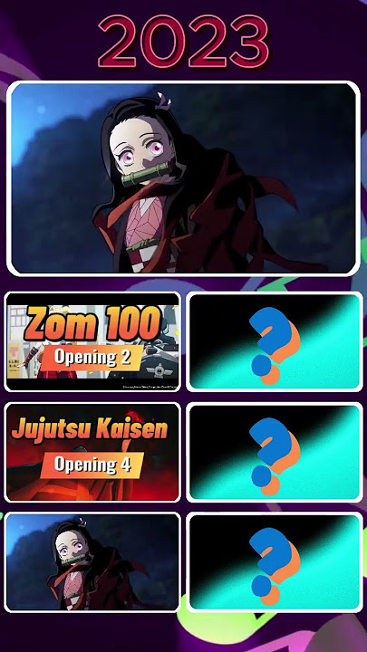 Anime openings battle, choose one opening of 2023 year #anime   #animeopenings   #akinovibe