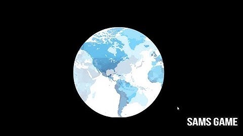Flash Earth Globe Animation Tutorial By SAM