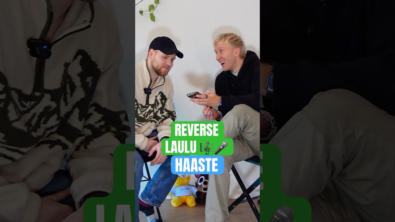 Reverse laulu -HAASTE 😂🎤
