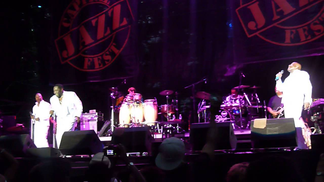 The O'Jays performing 