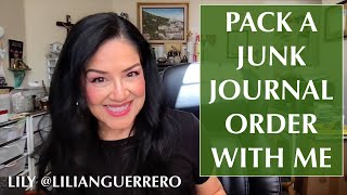 Pack a Junk Journal Order With Me / So Many Extras! ❤️ #junkjournal