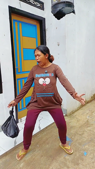 Tetangga kena musibah #lucu #vidiolucungakaksampailemes #comedy