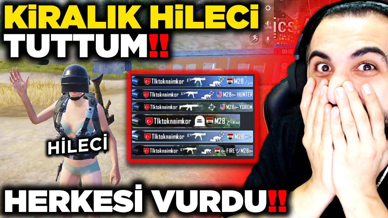 HİLECİ KİRALADIM!! 😮 TEAMİNG YAPAN ARAPLARI VURDURTTUM!! KESİN BAN YEDİM | PUBG MOBILE