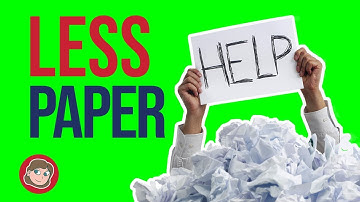 Have Less Paper   How to Declutter Paper at Home and Work