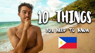 10 Things You NEED to Know about the PHILIPPINES