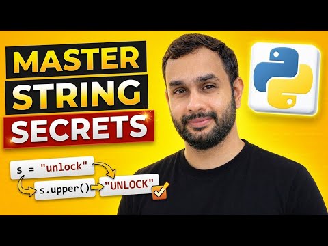 🔥 Master Python String Methods FAST – No More Confusion!
