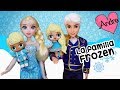 La familia LOL Frozen con el hermano travieso | Muñecas y juguetes con Andre