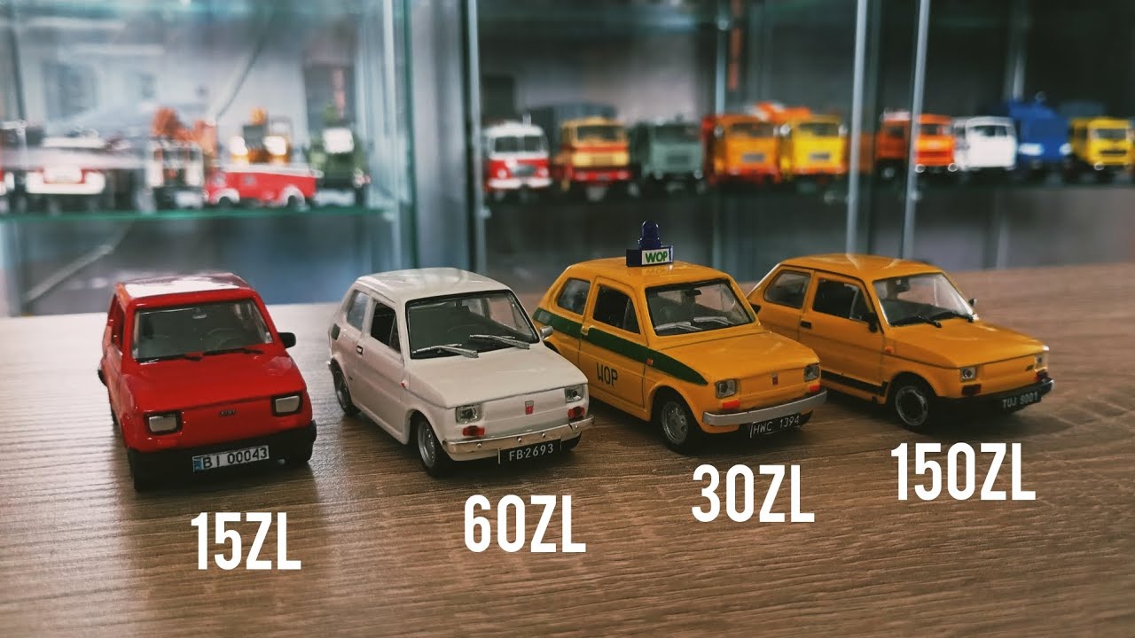 Drogie vs Tanie modele • Kultowe auta PRL-u 1:43