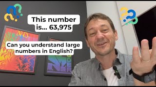 Can you say large numbers in English? 🇬🇧🇺🇸 Today, I'm going to explain how to say "large numbers"!