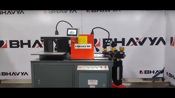 Busbar Bending-Cutting-Punching Machine - BB-50NC PRO - for Electrical Panel Fabrication Needs