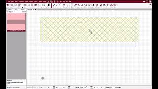 Crosshatch over a large area