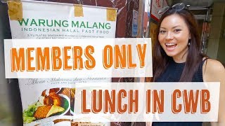 Lunch in Hong Kong - Indonesian Food Warung Malang Club in Causeway Bay