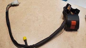 How to fix a starter button kill switch for a Chinese dirt bike or quad