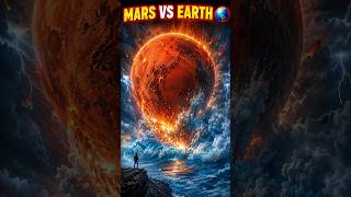 What If Mars Fell Into Earth's Ocean? 🌊🚀 | AI Sci-Fi Animation #shorts