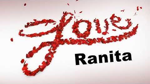 I Love You Ranita,Ranita Name Status,#Ranita