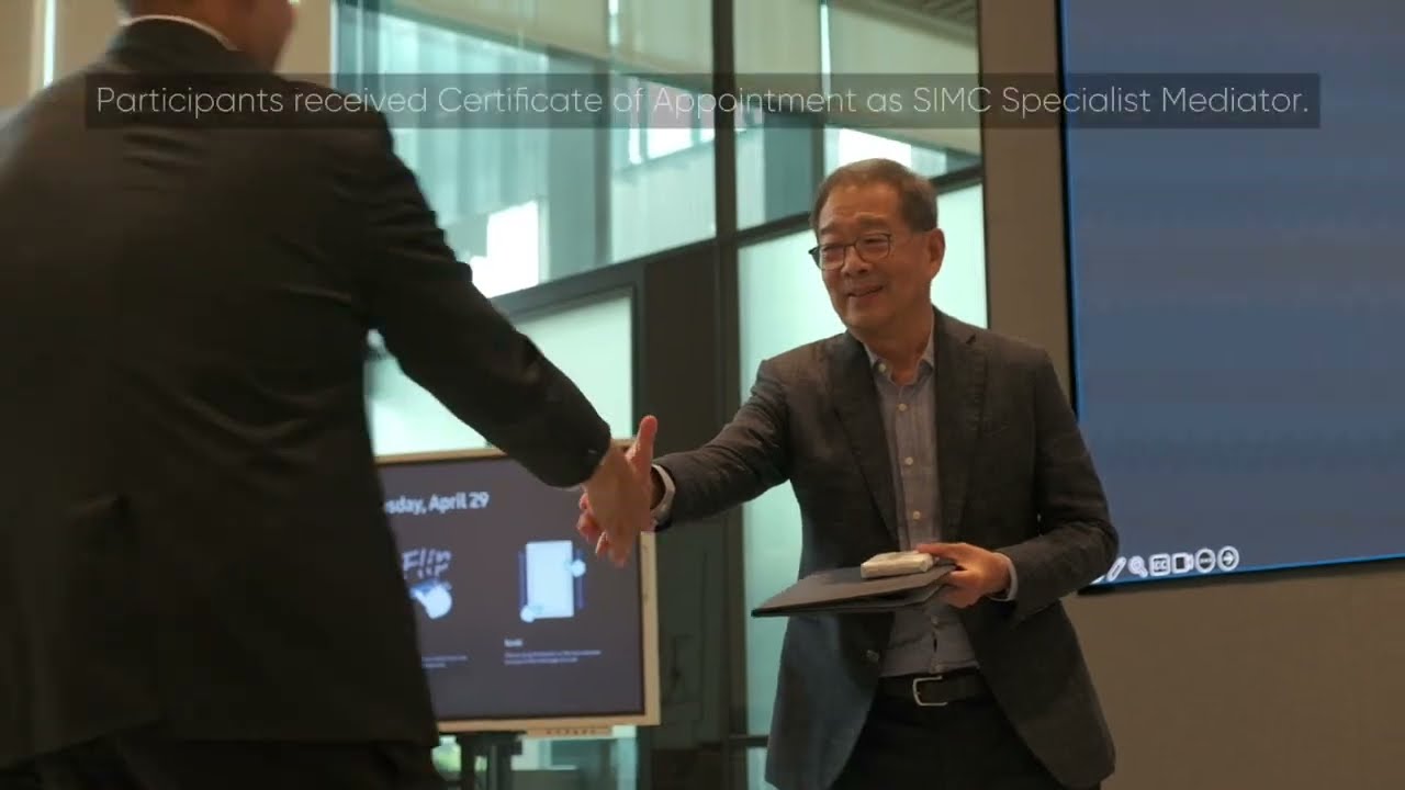 Highlights from SIMC's June 2025 Singapore Specialist Mediators’ Workshop